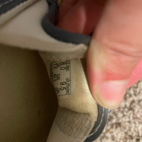 Blue checkered vans - Picture 2 of 2